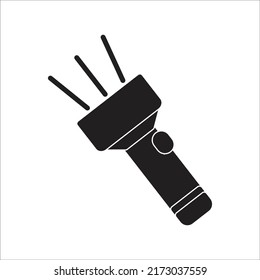 flashlight icon vector design template