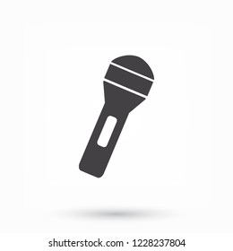 flashlight  icon. Vector  Eps 10 