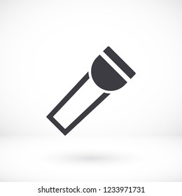 flashlight  icon. Vector  Eps 10 