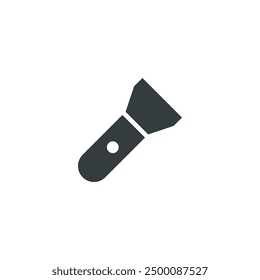 Flashlight icon, flashlight vector illustration