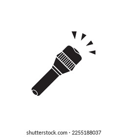 Flashlight icon vector illustration design