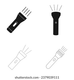 flashlight icon vector illustration design