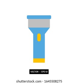 icono de linterna vectorial, ilustración plantilla de logotipo para muchos fines. Aislado sobre fondo blanco.