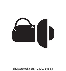 flashlight icon vector illustration logo design