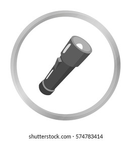 Flashlight icon of vector illustration for web and mobile