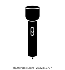 Flashlight icon vector. lantern illustration sign. lamp symbol. light logo.