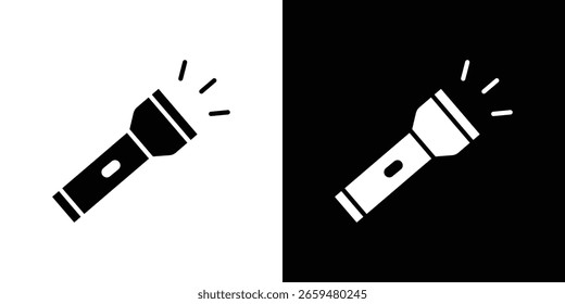 Flashlight icon Vector scalable graphics