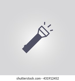 flashlight icon. flashlight vector. flashlight sign