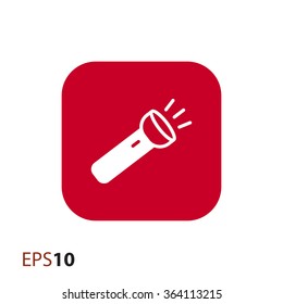 Flashlight icon for web and mobile