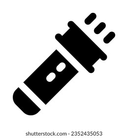 flashlight icon for your website, mobile, presentation, and logo design.