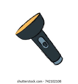 Flashlight isolated symbol