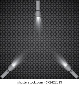flashlight on a transparent background