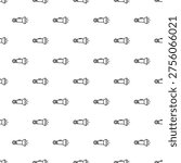 Flashlight outline icons forming a seamless pattern providing background illumination