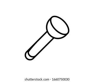Leuchtpult-Premium-Linie-Symbol. Einfaches hochwertiges Piktogramm. Moderne Kontursymbole. Schlagt die Vektorillustration auf weißem Hintergrund. 