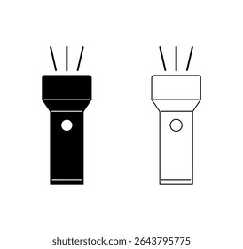 lanterna de mão pequena ilustração vetor