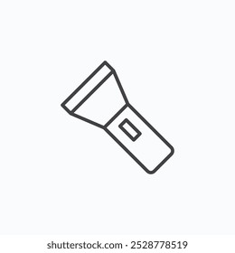 Ícone plano de vetor de lanterna set.eps