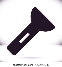 Flashlight  vector icon