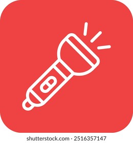 Ilustração de design de ícone de vetor de lanterna