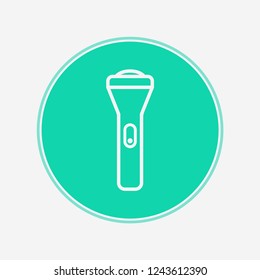 Flashlight vector icon sign symbol