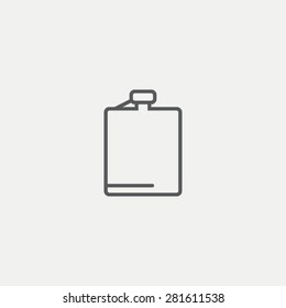 Flask For Alcohol Icon