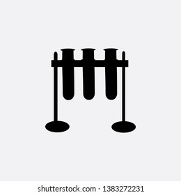flask beaker icon sign signifier vector