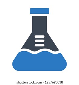 flask   beaker   lab 