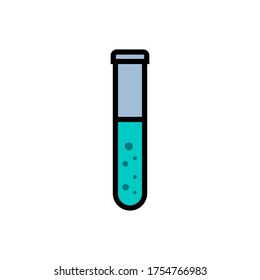 Flask, bottle, medicine, pill vector icon