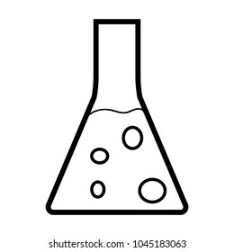 Flask chemical. Icon