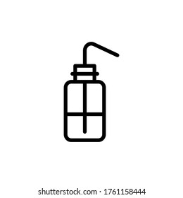 Flask, chemistry icon. Simple color vector elements of stinks icons for ui and ux, website or mobile application