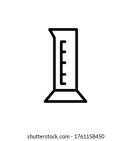 Flask, chemistry icon. Simple color vector elements of stinks icons for ui and ux, website or mobile application