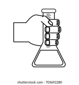 Flask for chemistry lab