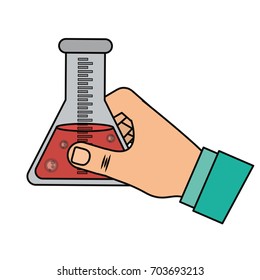 Flask for chemistry lab
