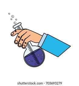 Flask for chemistry lab