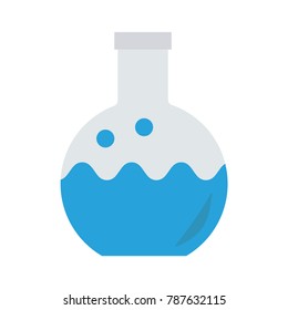  flask experiment lab  