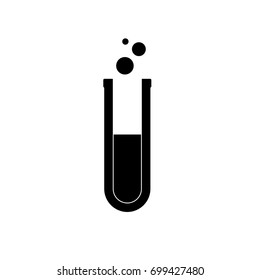 Flask icon ,black sign design