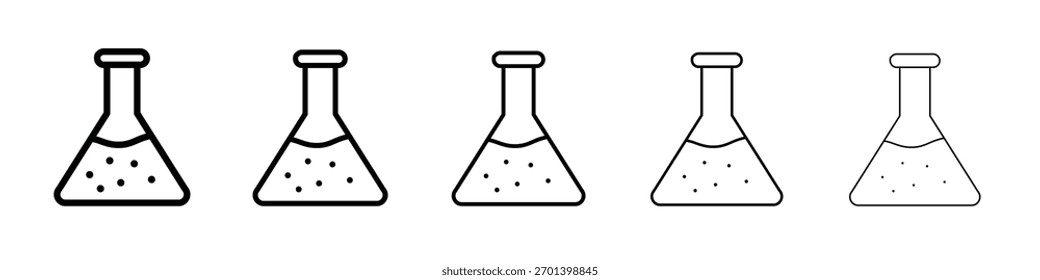 Diseño del icono del frasco, logotipo, App, interfaz de usuario. Ilustración vectorial, EPS