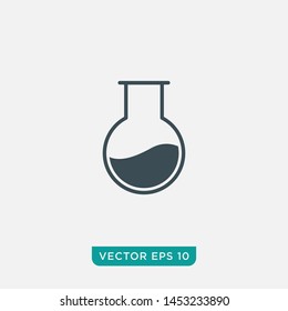 Flask Icon Design, Vector EPS10
