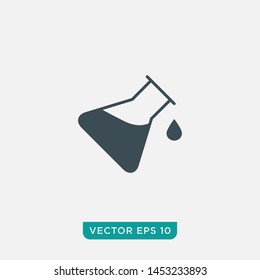 Flask Icon Design, Vector EPS10