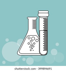 flask icon design , vector illustration