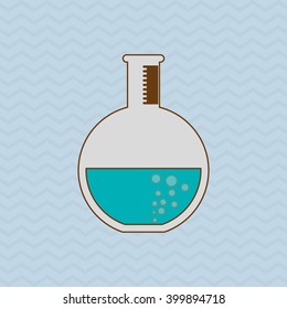 flask icon design , vector illustration