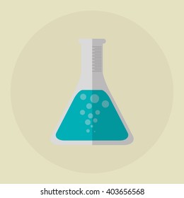 flask icon design , vector illustration