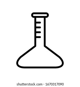 flask icon design vector template