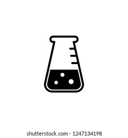 flask icon. Editable vector 64x64 Pixel. 