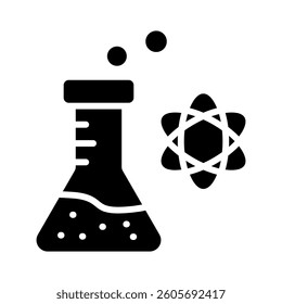 Flask Icon Element for Design