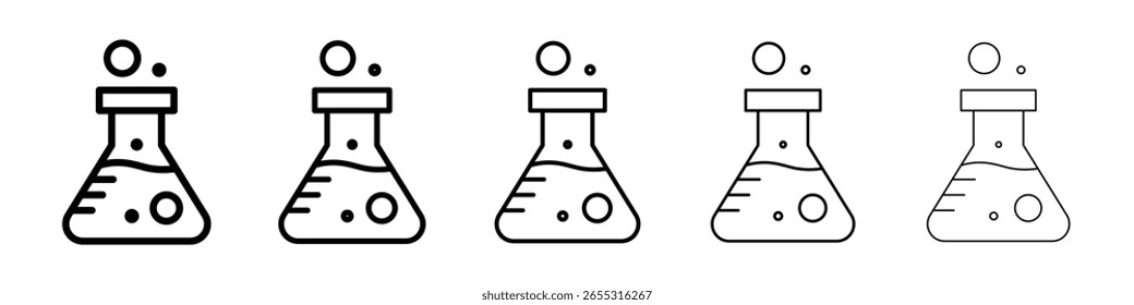 Icono de frasco lleno de concepto de signo plano para el Diseño web.