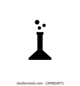 Flask icon graphic design template vector illustration