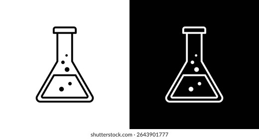 Flask icon Graphic vector set for ui design