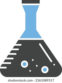 Flask Icon image. Suitable for mobile application.