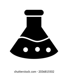 icono de frasco o logotipo símbolo de signo aislado ilustración vectorial - iconos vectoriales de estilo negro de alta calidad
