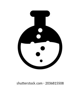 flask icon or logo isolated sign symbol vector illustration - high quality black style vector icons
